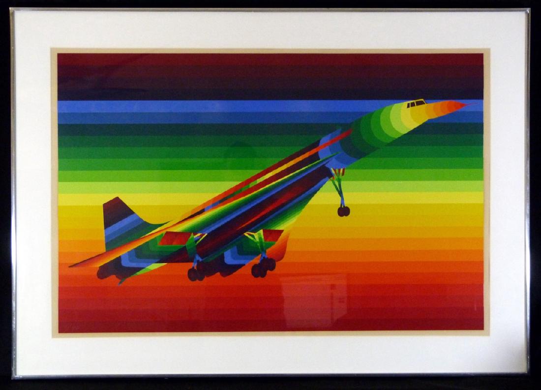 AY-O AIRPLANE COLOR SCREENPRINT 1/90 (1 of 6)