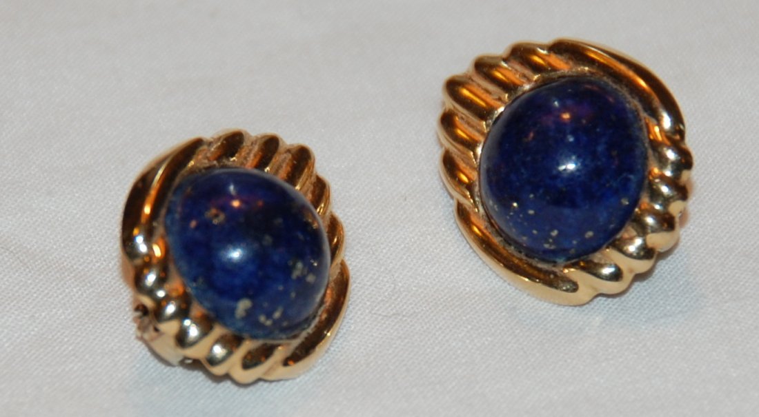 14kt Lapis Earrings (1 of 1)