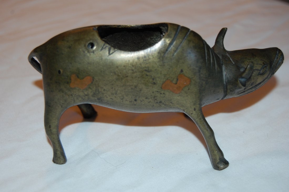 Antique Chinese Bronze Incense Burner (1 of 3)