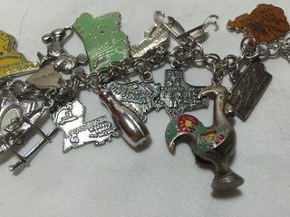 Silver Charm Bracelet (1 of 2)