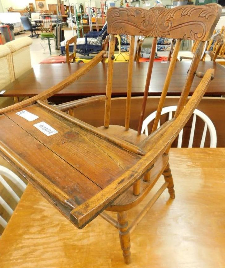 Potty Chair: 24" x 16" x 18"