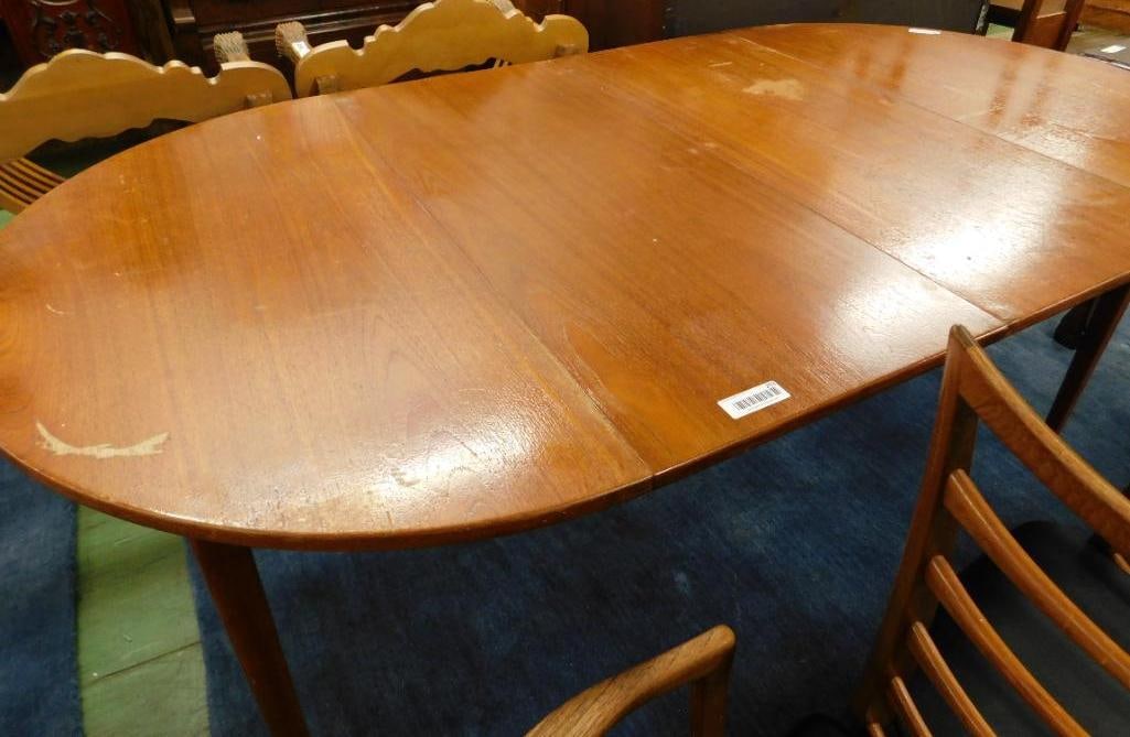 Niels Koefoed Danish Modern Dining Table - 2 Leaves (1 of 7)