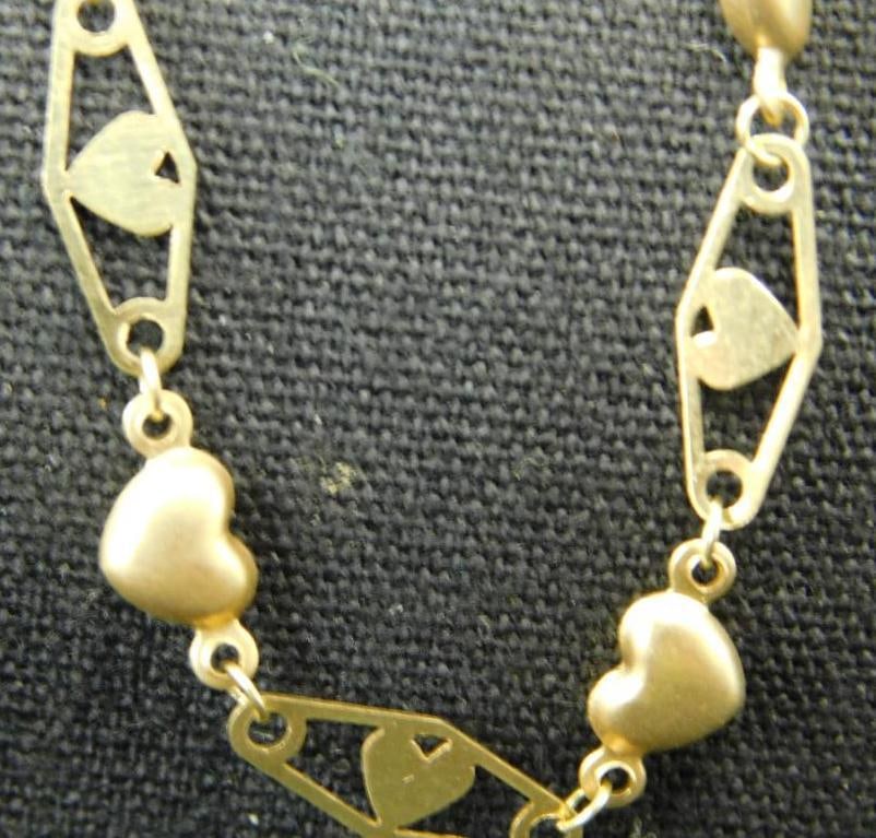 14K Yellow Gold - 7.5" Bracelet - 2.3 Grams (1 of 8)