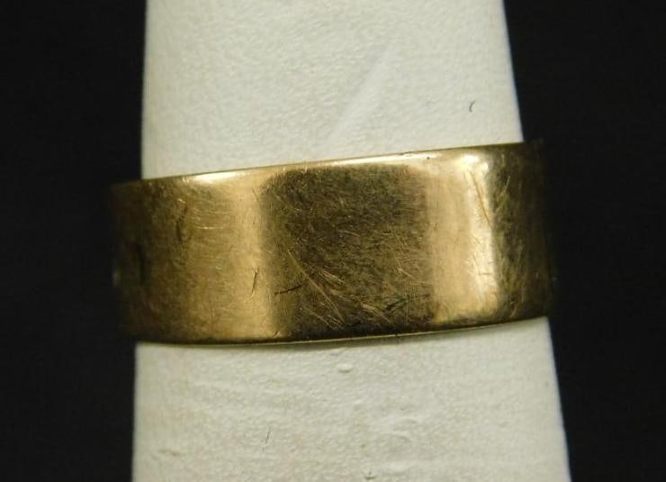 10K Yellow Gold - Ring - Size 6 - Band - 1.8 Grams: XRF Metal Tested - See Photos For Condition and Details