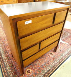 Henredon MCM Mid Century 6 Drawer Dresser