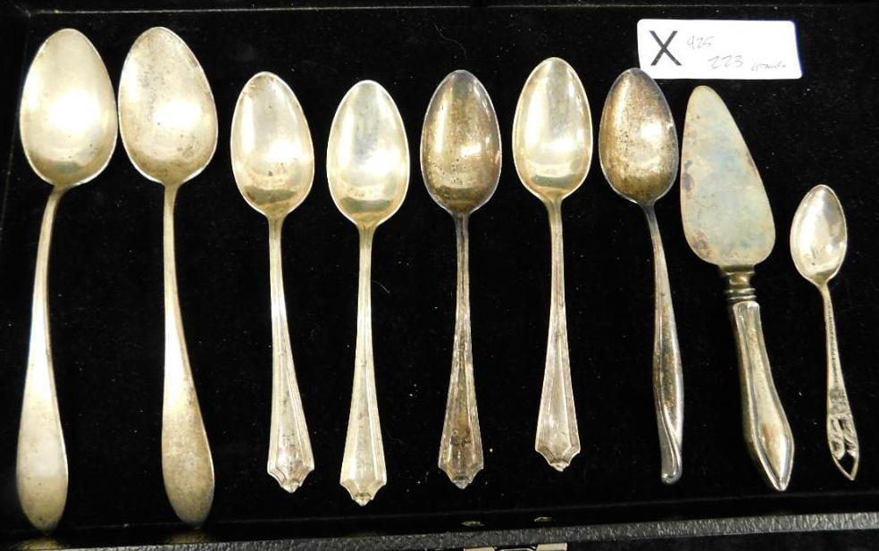 Sterling Silver - Flatware - Misc. Spoons - 223 Grams (1 of 10)