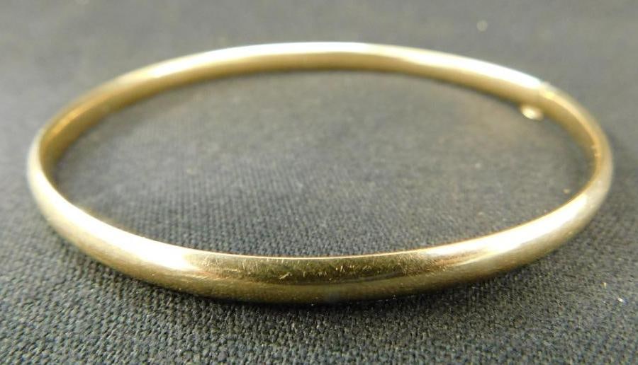 14K Yellow Gold - Bangel Bracelet - 5.8 Grams (1 of 6)