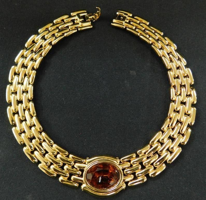 Designer Givenchy Choker Necklace (1 of 12)