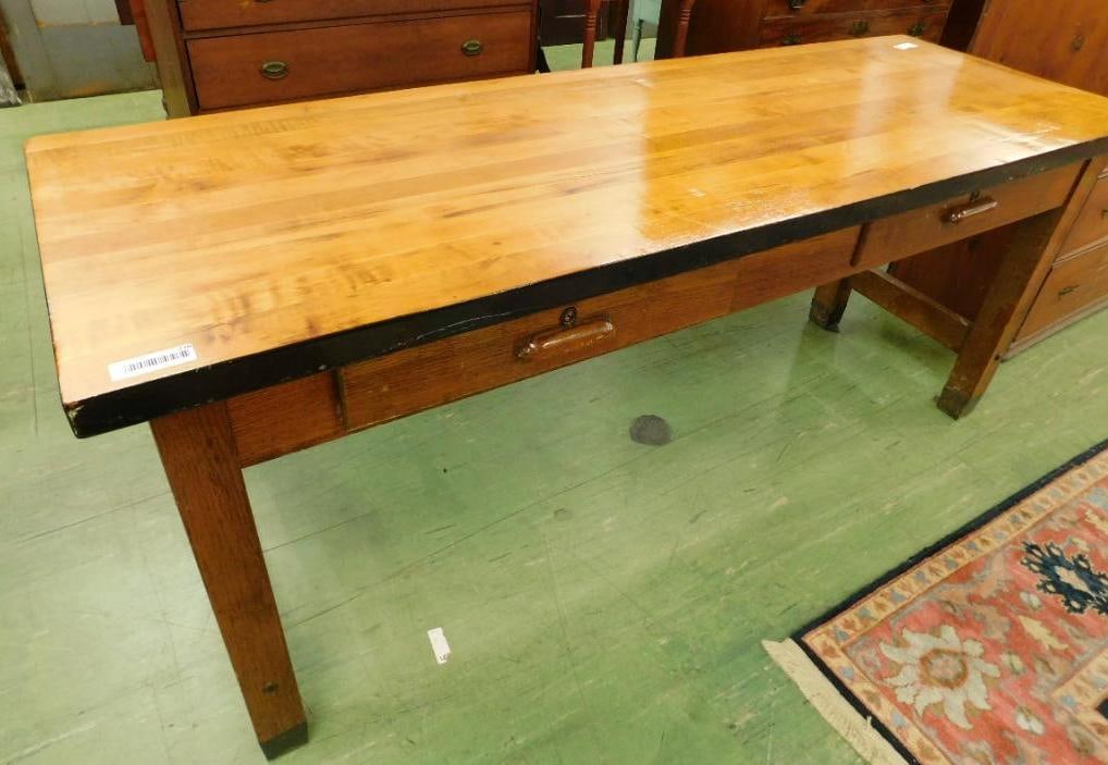 Clemson Laboratory Desk 2 Drawers (1 of 13)