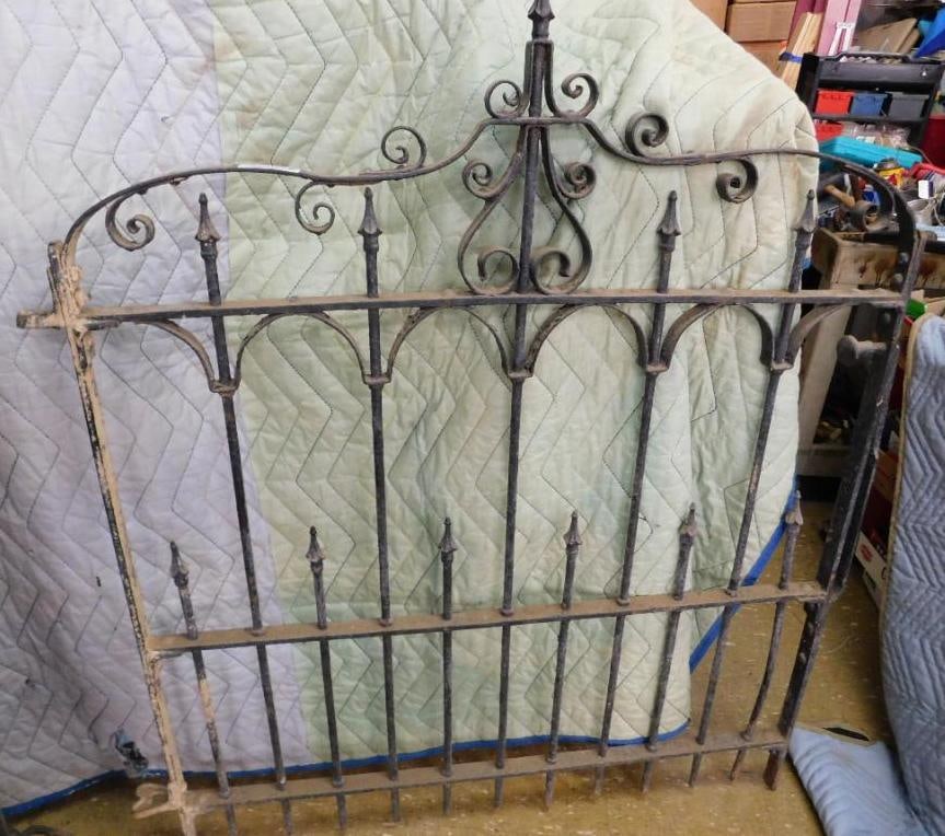 Wrought Iron Gate: 54" x 45"