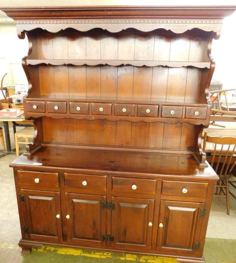 Ethan Allen 2 Piece Hutch (1 of 9)