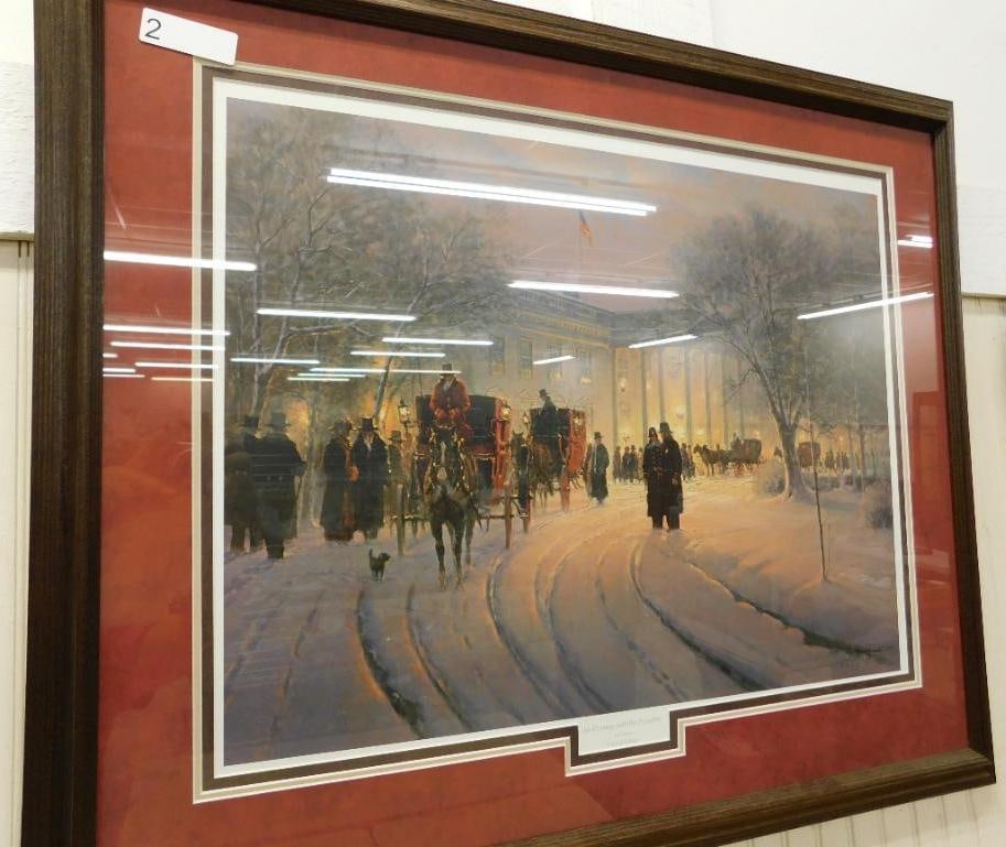 Limited Edition Print - G. Harvey - "An Evening With The President" - 29.5" x 36" (1 of 14)