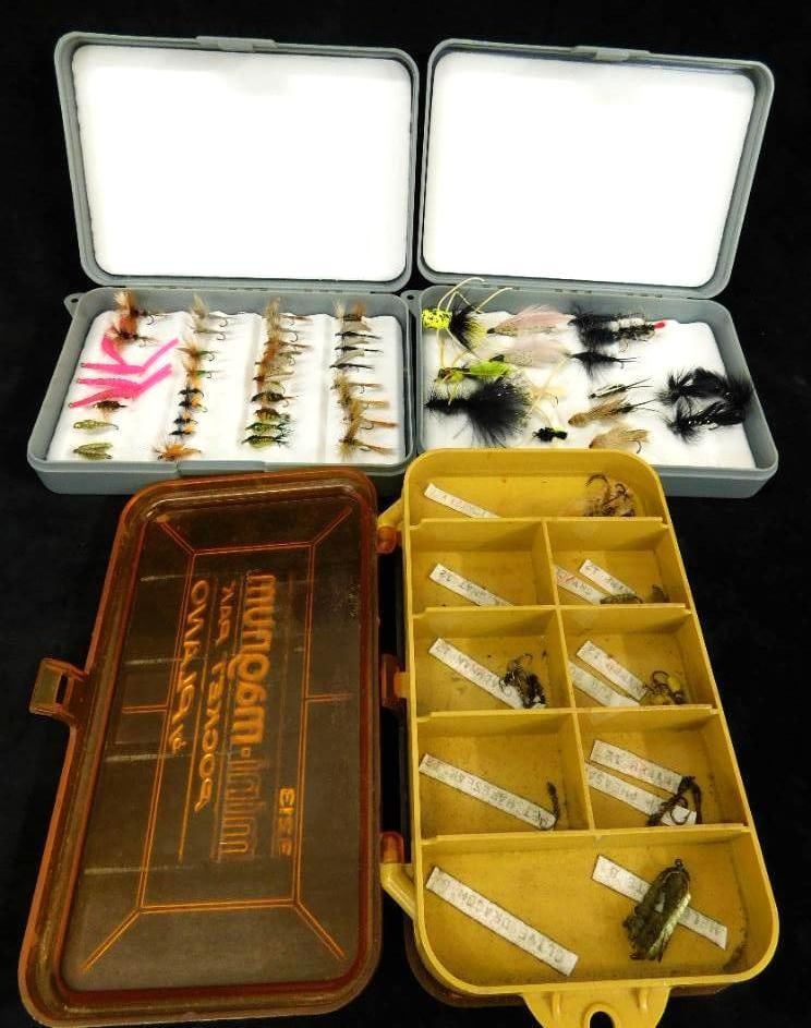 Box Lot of Fly Fishing Lures: See Photos For Condition and Details