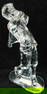 Waterford Crystal - Male Golfer Figure 6.5" x 3.5" x 2"