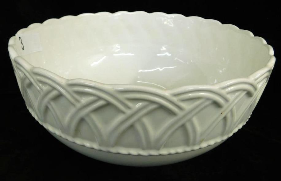 Tiffany and Company - Italian Made Porcelain Bowl - 5.5" x 12": See Photos For Condition and Details