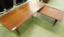 MCM Mid Century Adjustable 2 Way Coffee Table
