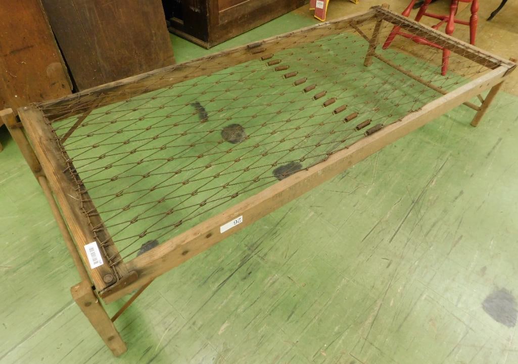Vintage Folding Cot (1 of 8)