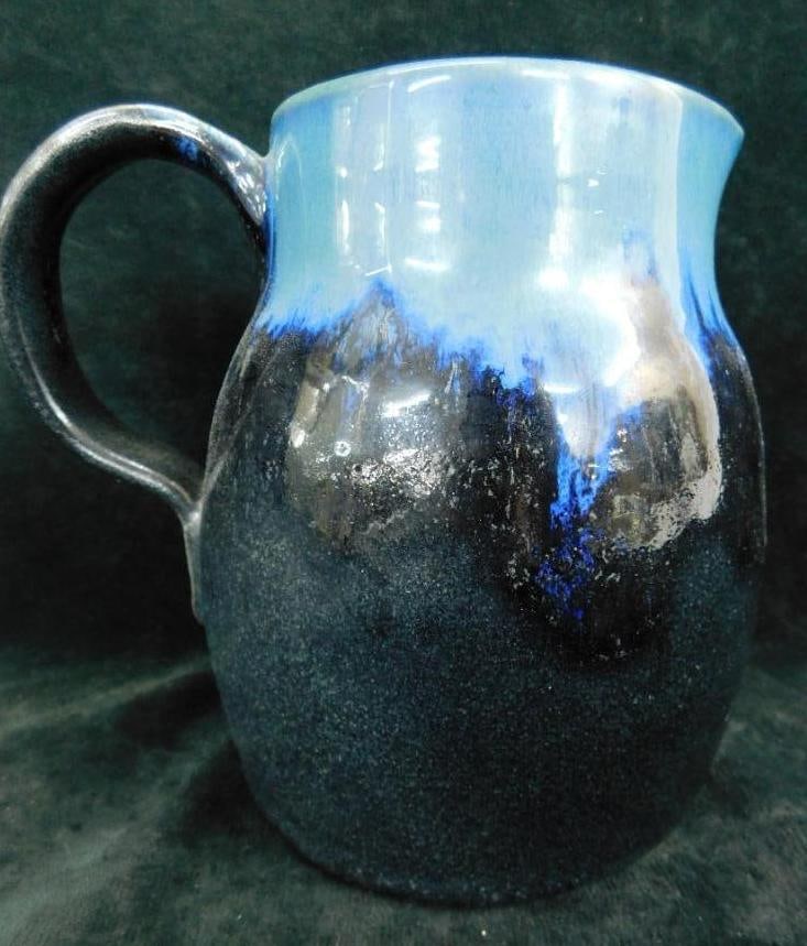 1995 Studio Art Pottery Pitcher - Signed McClary - 6" x 7" x 5" (1 of 8)