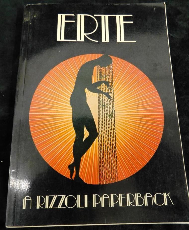 Erte Paperback Art Book Signed By Erte - Autographed (1 of 13)