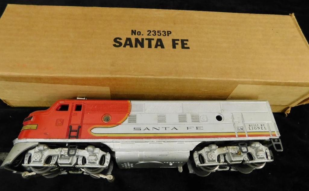Lionel - O Gauge Model Trains - 2353P - Santa Fe F# Diesel Locomotive (1 of 10)