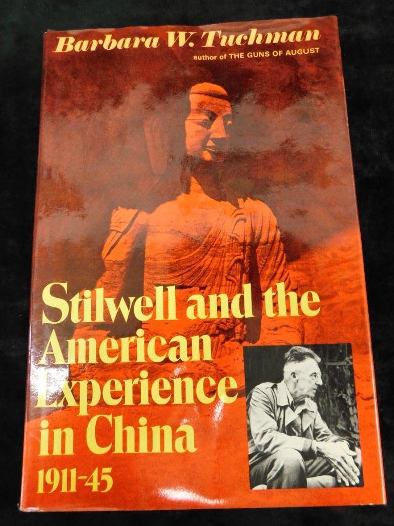 First Edition - Author Signed - Barbara W. Tuchman - "Stillwell and The American Experience in (1 of 7)