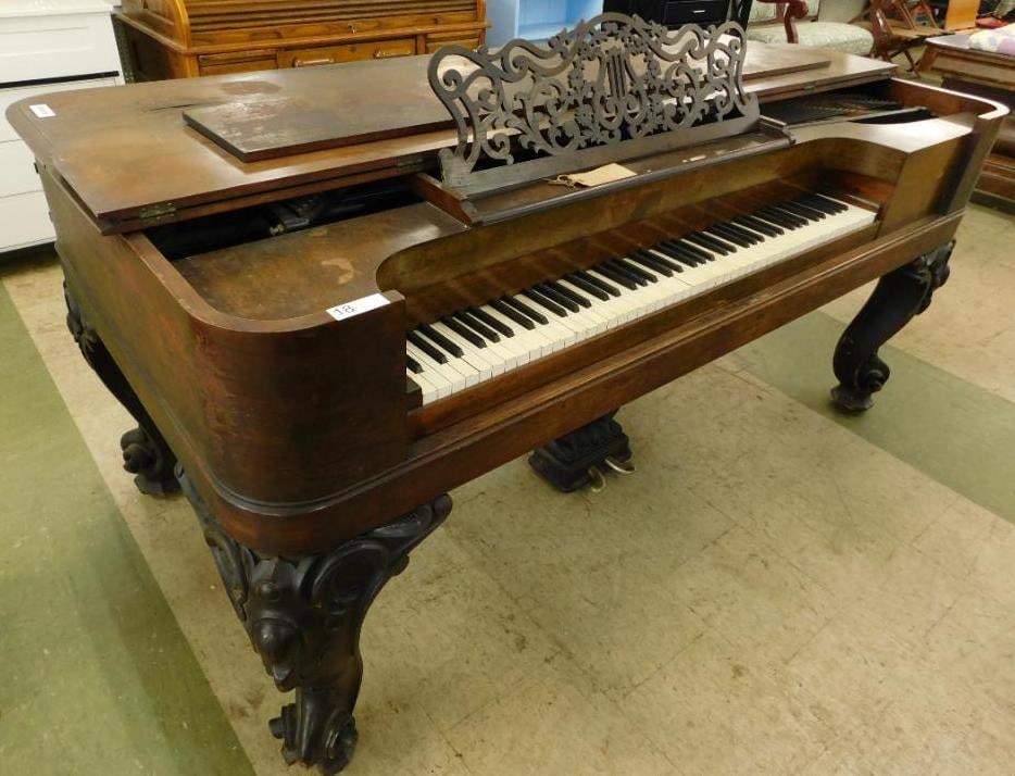 Vintage Steinway and Sons - New York - Grand Piano - 37" x 79.5" x 39.5" (1 of 16)