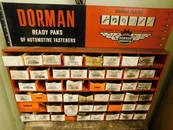 Advertising - Dorman Automotive Fastener Metal Wall Rack - 19.5" x 23" x 3"