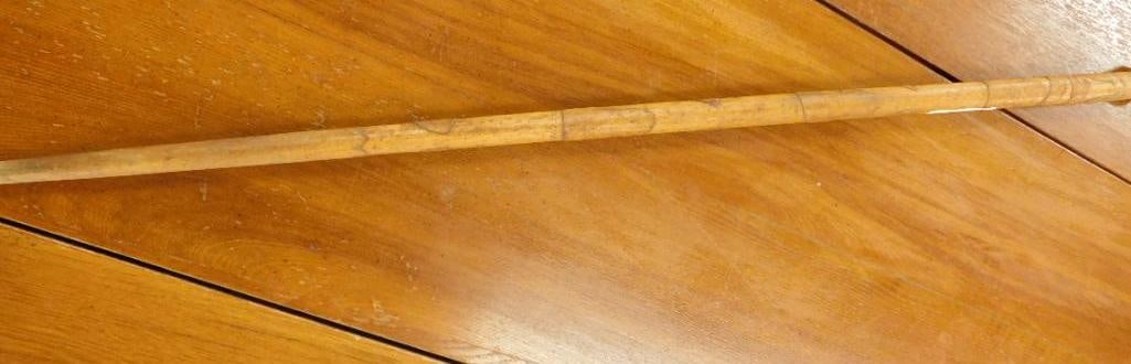 Vintage Carved Cane - 34" Long: See Photos For Condition and Details