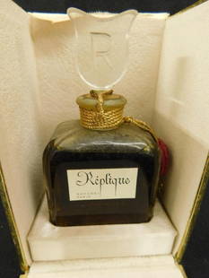 Raphael - Replique - Perfume Bottle - Paris France - Original Box - Bottle 4" Tall: See Photos For Details and Condition