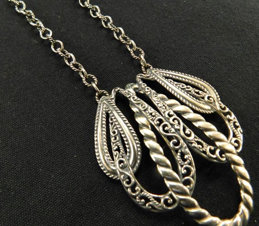 Sterling Silver - 18" Necklace - 31 Grams (1 of 8)