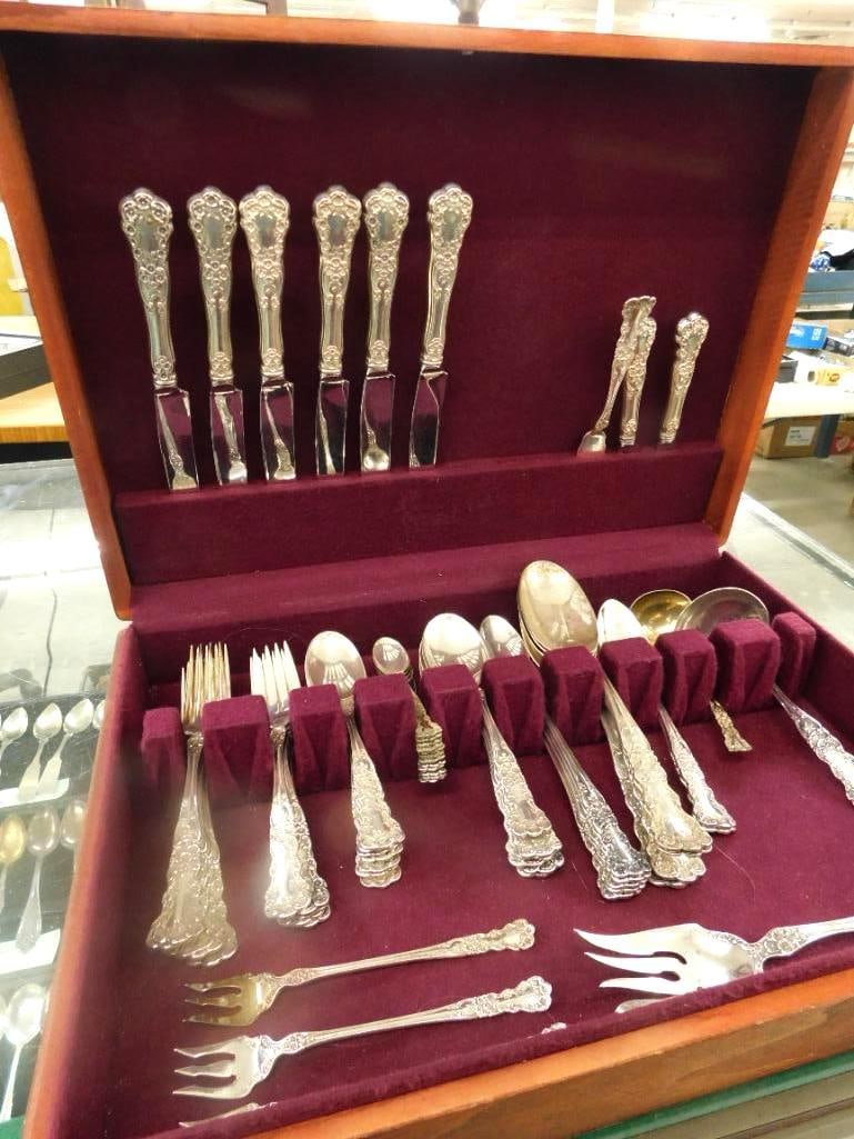 Sterling Silver - Gorham - Flatware Set - Buttercup Pattern - Box - 1690 Grams Plus (1 of 20)