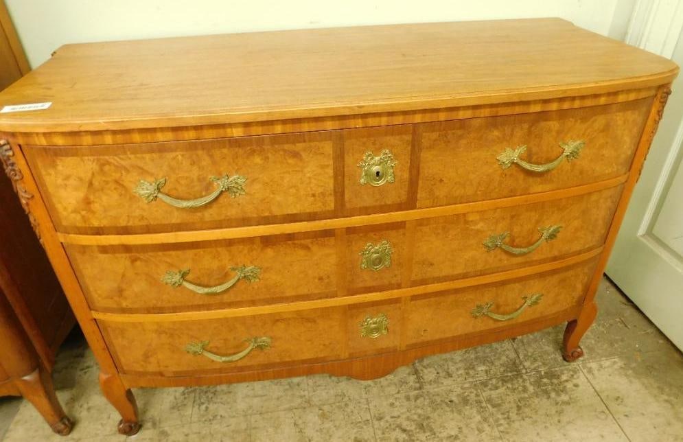 John Widdicomb 3 Drawer Low Dresser - 34" x 51" x 21.5" (1 of 12)