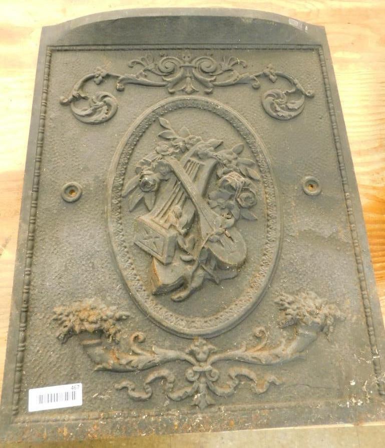 Fireplace Front - Musical Instruments - 25.5" x 20": See Photos For Details and Condition