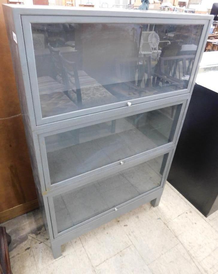 GF Industries - 4 Piece Stacking Lawyers Bookcase - 55" x 35" x 10.5" (1 of 10)