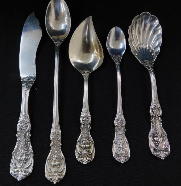 Sterling Silver - Reed and Barton - Francis I - 5 Serving Pieces - 184 Grams (1 of 11)