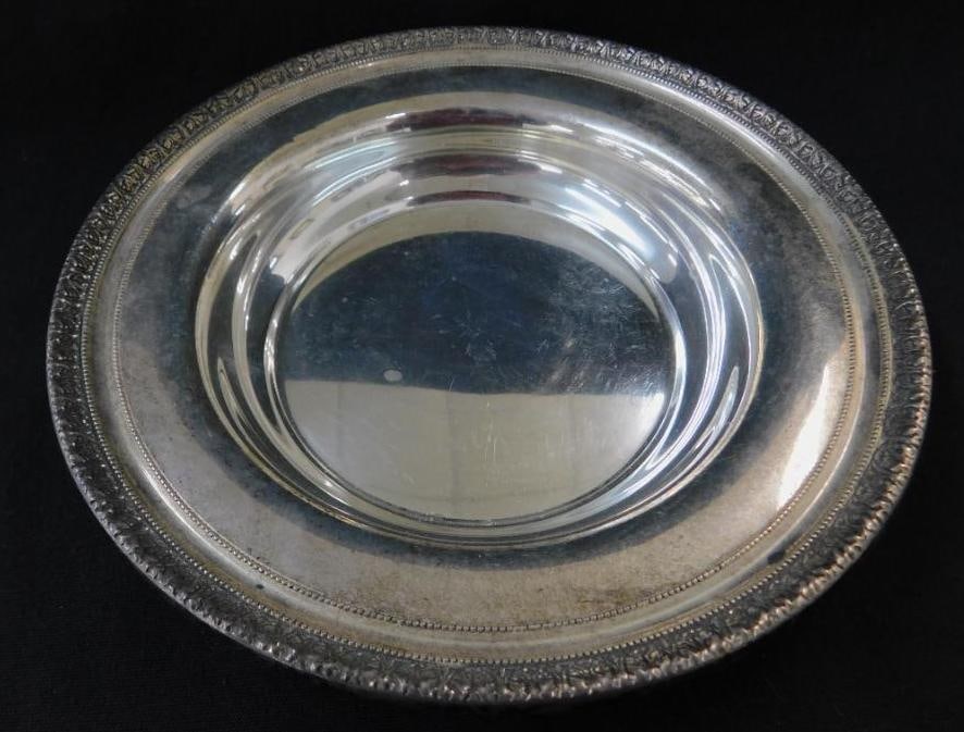 Sterling Silver - Bowl - 1.25" x 7.25" - 109 Grams: See Photos For Condition and Details