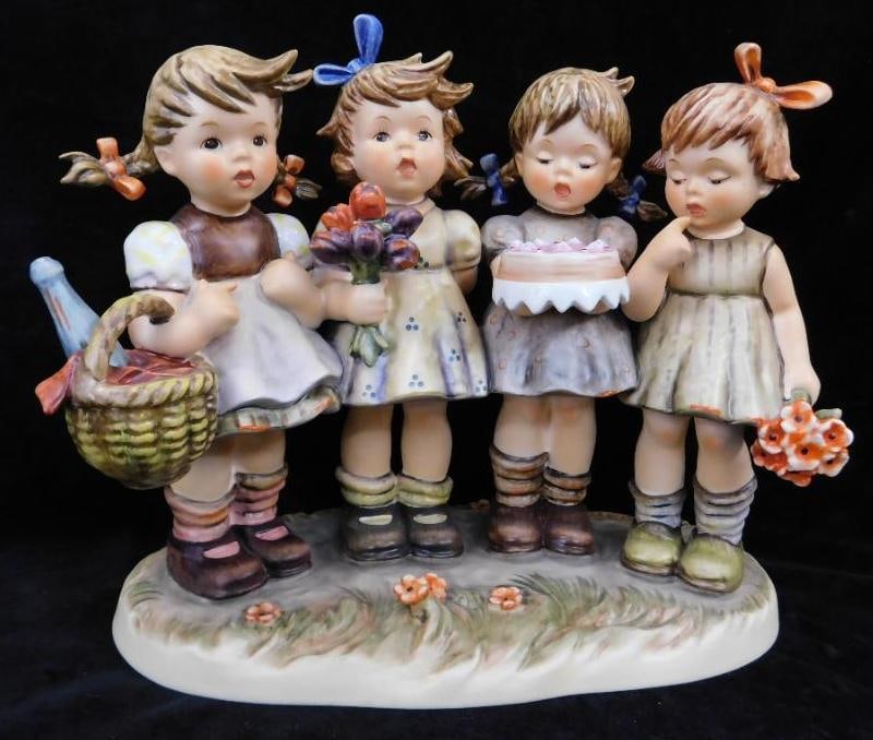 1991 M.J. Hummel Century Collection - "We Wish You The Best" - Goebel - 8.5" x 10" x 4.75" (1 of 12)