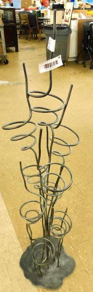 Modern Metal Bottle Tree - 51" x 14" (1 of 8)
