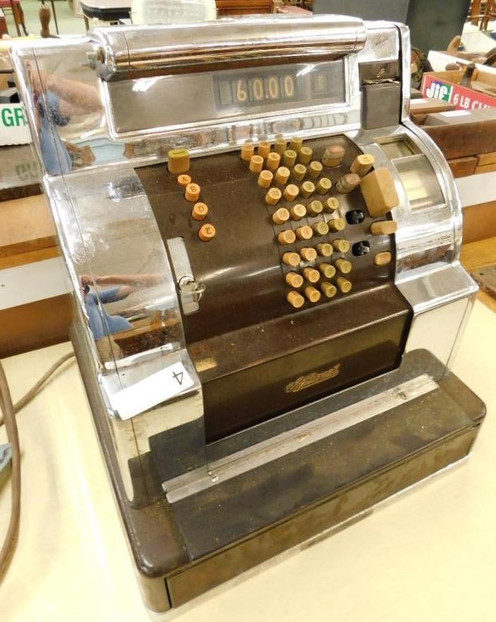 NCR - National Cash Register - Missing 2 Keys - 20" x 17" x 16" (1 of 10)