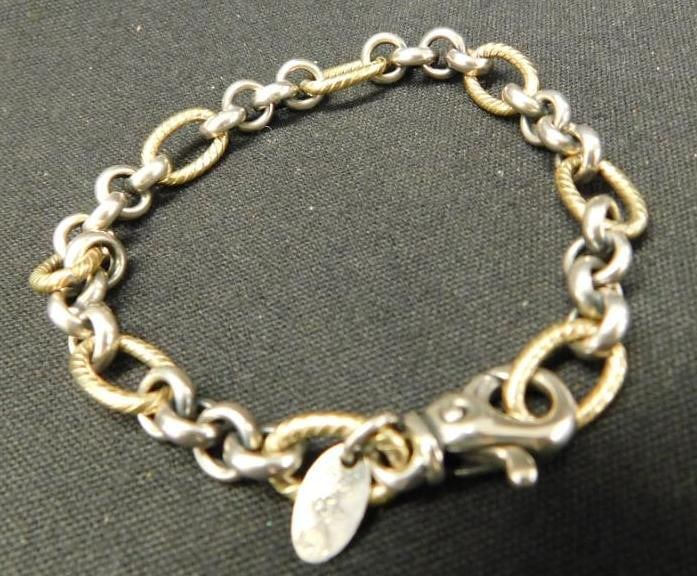 Sterling Silver - 8" Chain Link Bracelet - 15.4 Grams (1 of 10)