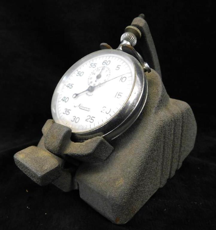 Vintage "Meylan Stopwatch Corp." Table Top Stopwatch - works - Needs Cleaning (1 of 7)