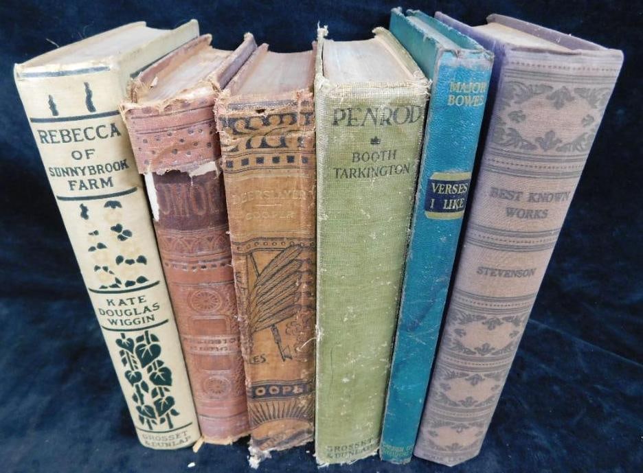 Antique Books - 6 Pieces - "Verses I Like" Major Edward Bowes (1 of 20)