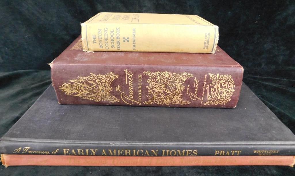 Antique Books - 4 Pieces - 1945 "The Boston Cooking School Cook Book" Fannie Farmer (1 of 17)