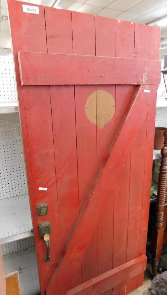 "Z" Barn Door with Hardware - 33.5" x 79" (1 of 7)