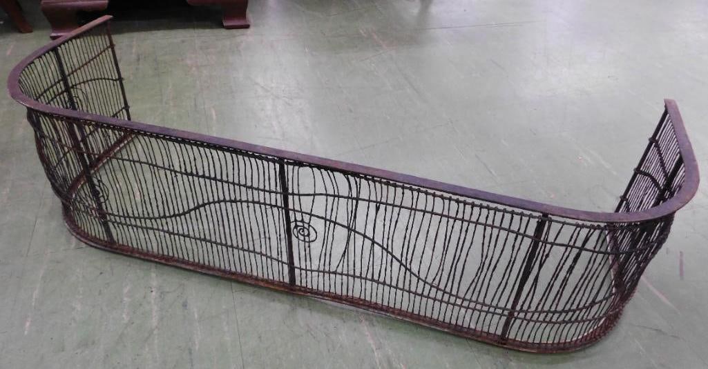 Early Fireplace Screen - 10" x 38" x 13" (1 of 8)