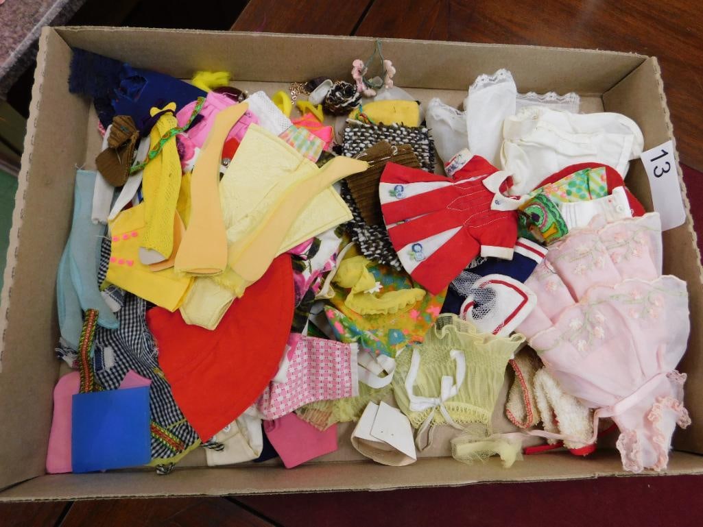 Box Lot with Misc. Doll Clothing (1 of 10)