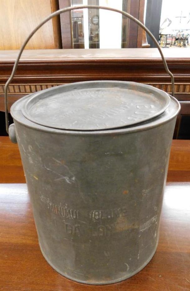 Neuberts Oyster Can - 8" x 7": See Photos For Condition and Details