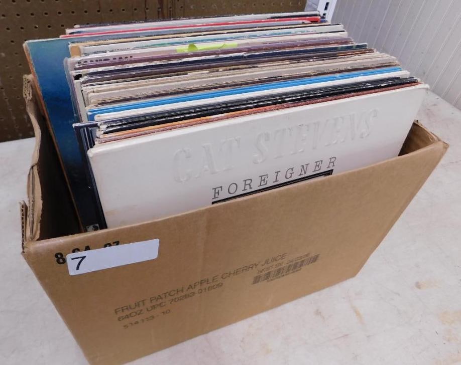 Box Lot of 40+ LP Albums - Vinyl - 33 1/3 - Misc. (1 of 20)