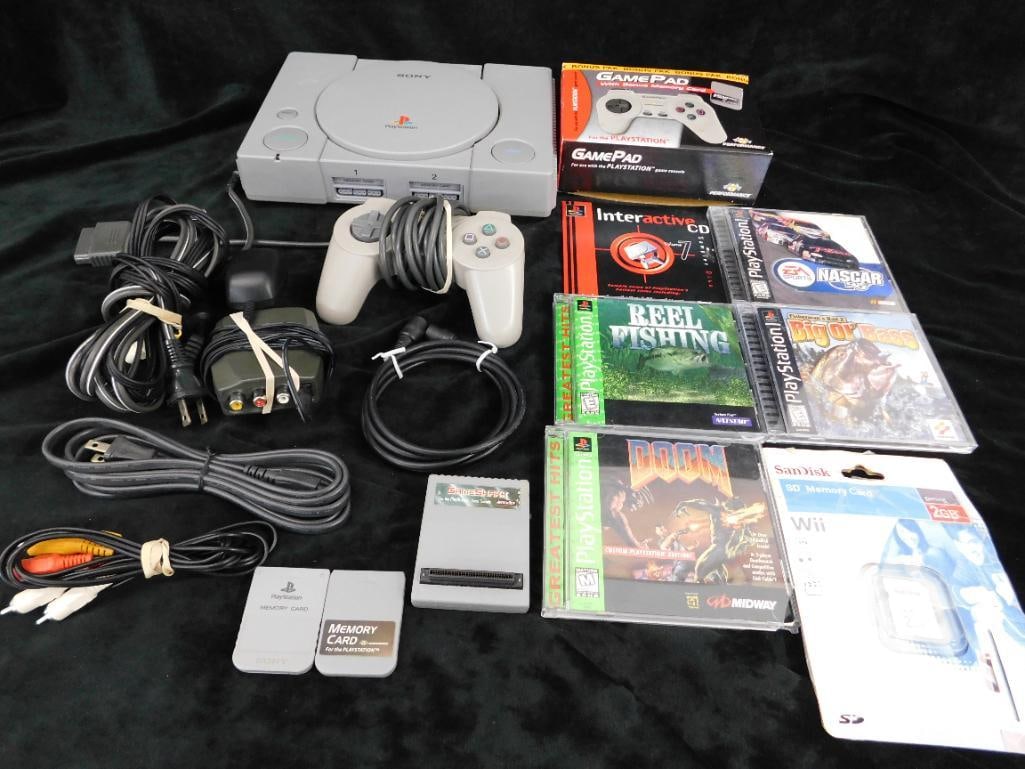 Playstation 1 Gaming System - Every Thing Pictured Included (1 of 12)