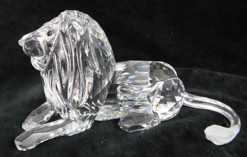 Swarovski Silver Crystal - Austria - Figurine - Annual - 1995 - Lion (1 of 6)